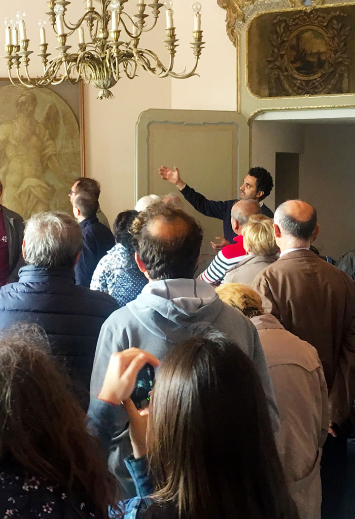 Visita guidata al castello - attività ed iniziative del castello di San Giorgio Monferrato